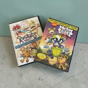 Nickelodeon Rugrats DVD Set - White, Purple, Yellow, Green